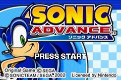 Sonic Advance screenshot 4 for GameBoy Advance
